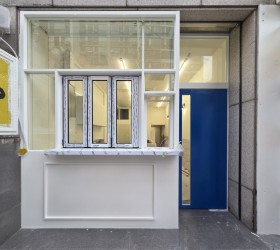 용마산 커피숍 금속 인테리어