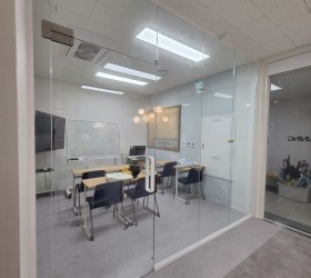 수원 영통 수학학원 유리칸막이