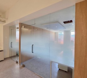 서울 종로구 운니동 회의실 유리칸막이 시공